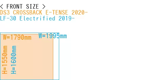 #DS3 CROSSBACK E-TENSE 2020- + LF-30 Electrified 2019-